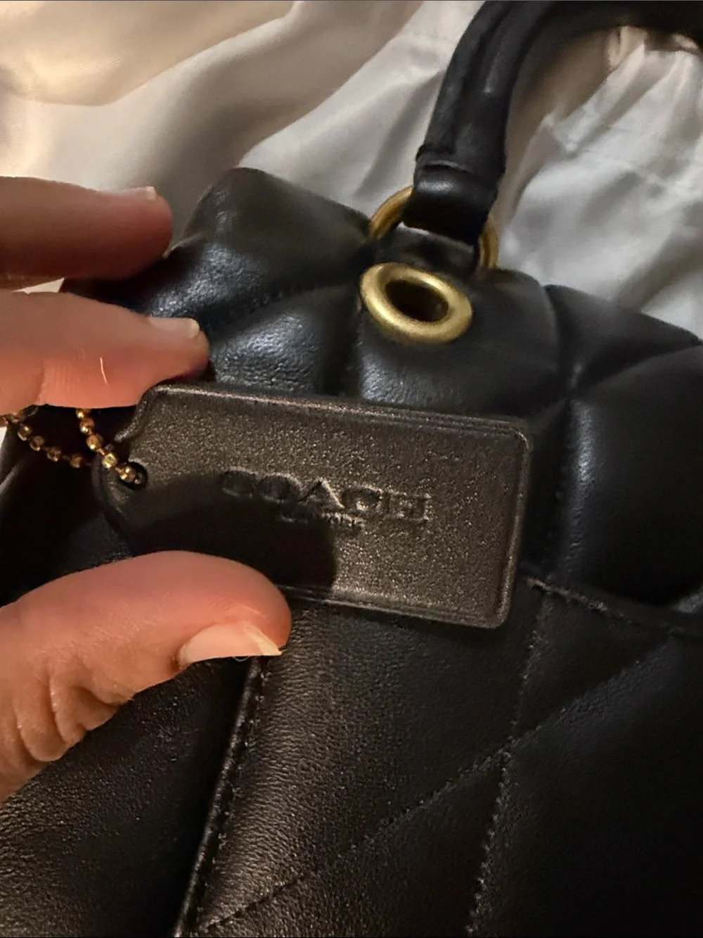 Coach Top Handle Tabby NWOT